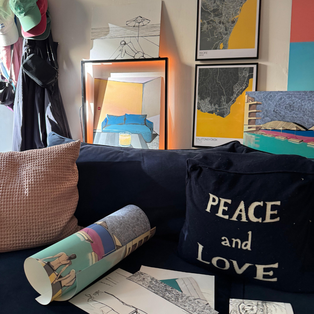 Mimosa | 40cm x 40cm