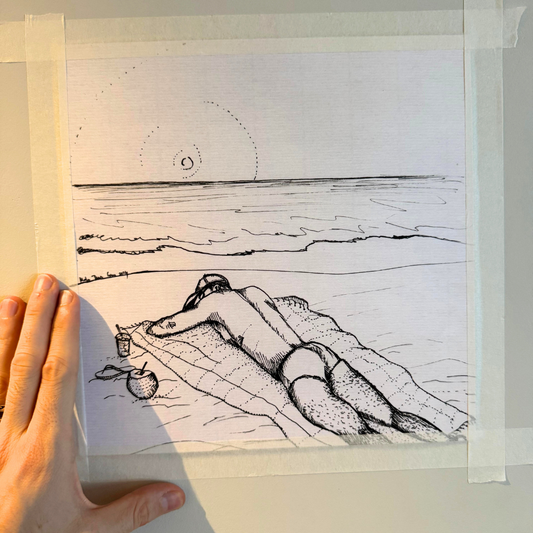 Bumbum no Pingo | 25cm x 25cm