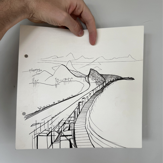 First Light, Rio | Original | 25cm x 25cm