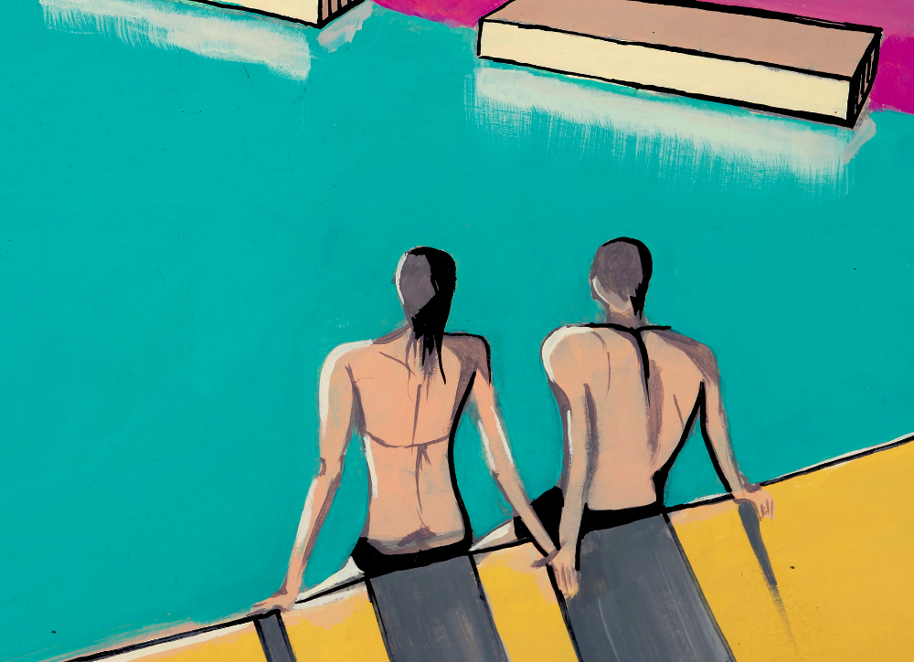 Maria & George | 50cm  x 50cm
