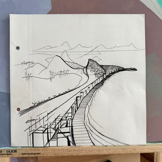 First Light, Rio | Original | 25cm x 25cm