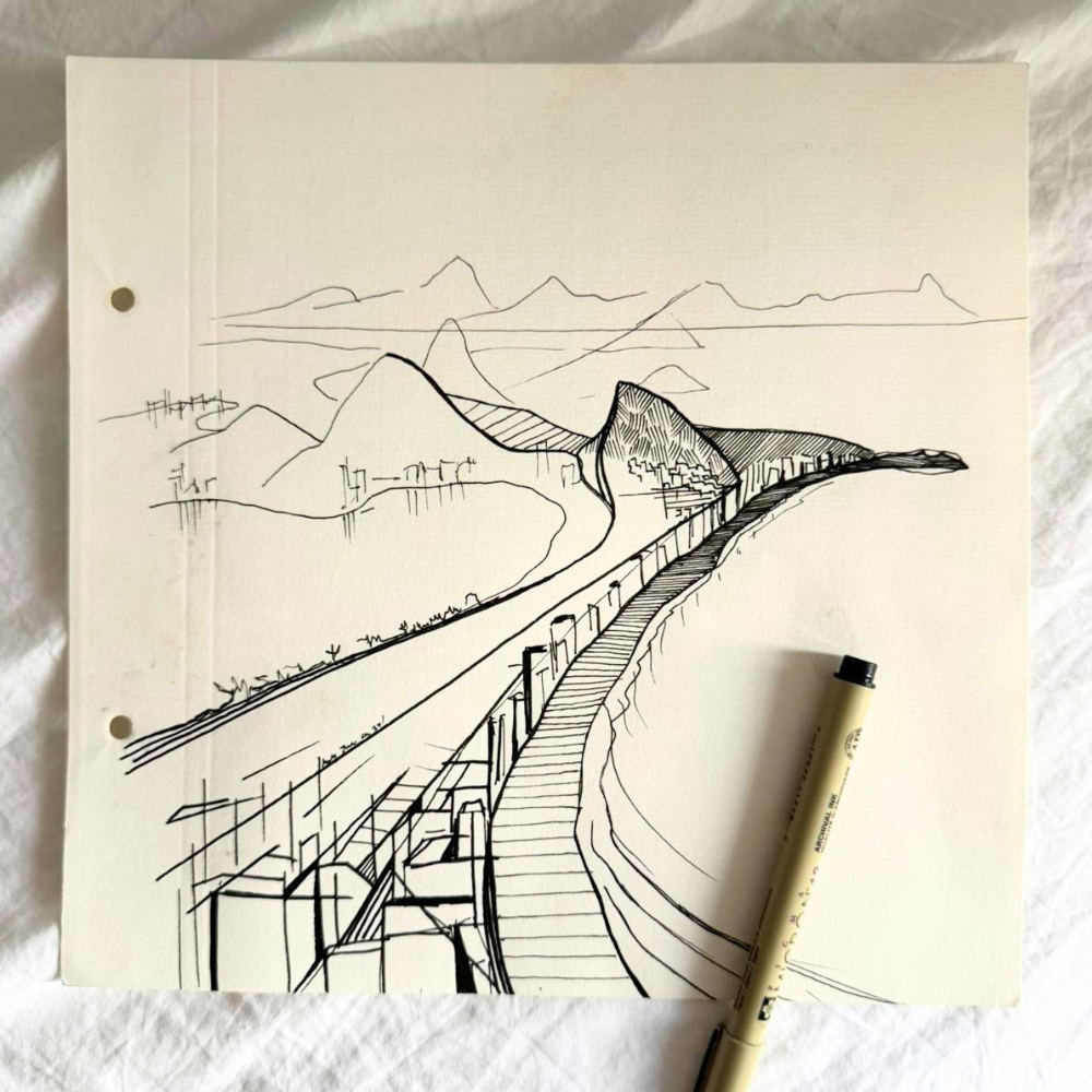 First Light, Rio | Original | 25cm x 25cm