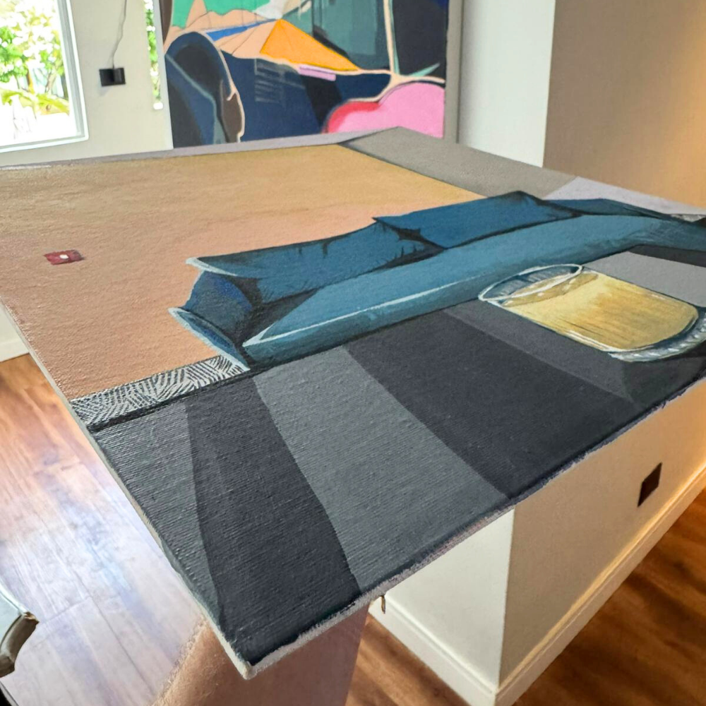 Mimosa | Original canvas | 40cm x 40cm