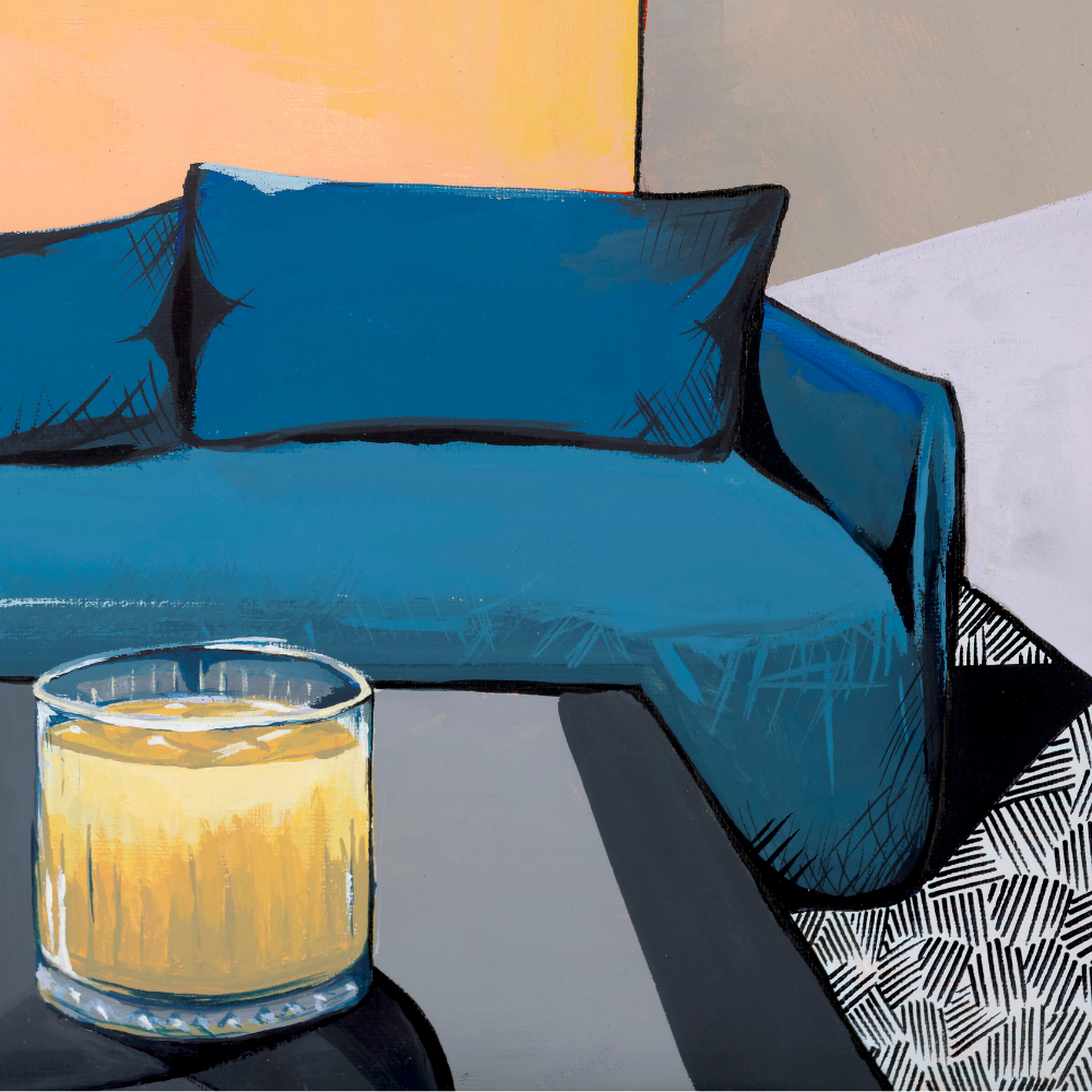 Mimosa | 40cm x 40cm