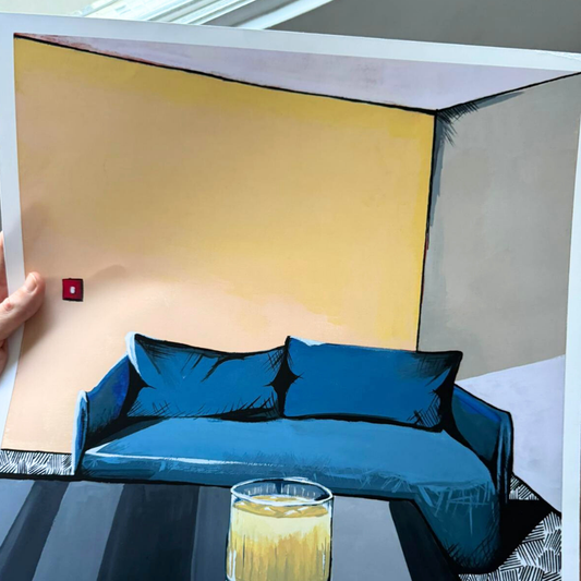 Mimosa | 40cm x 40cm